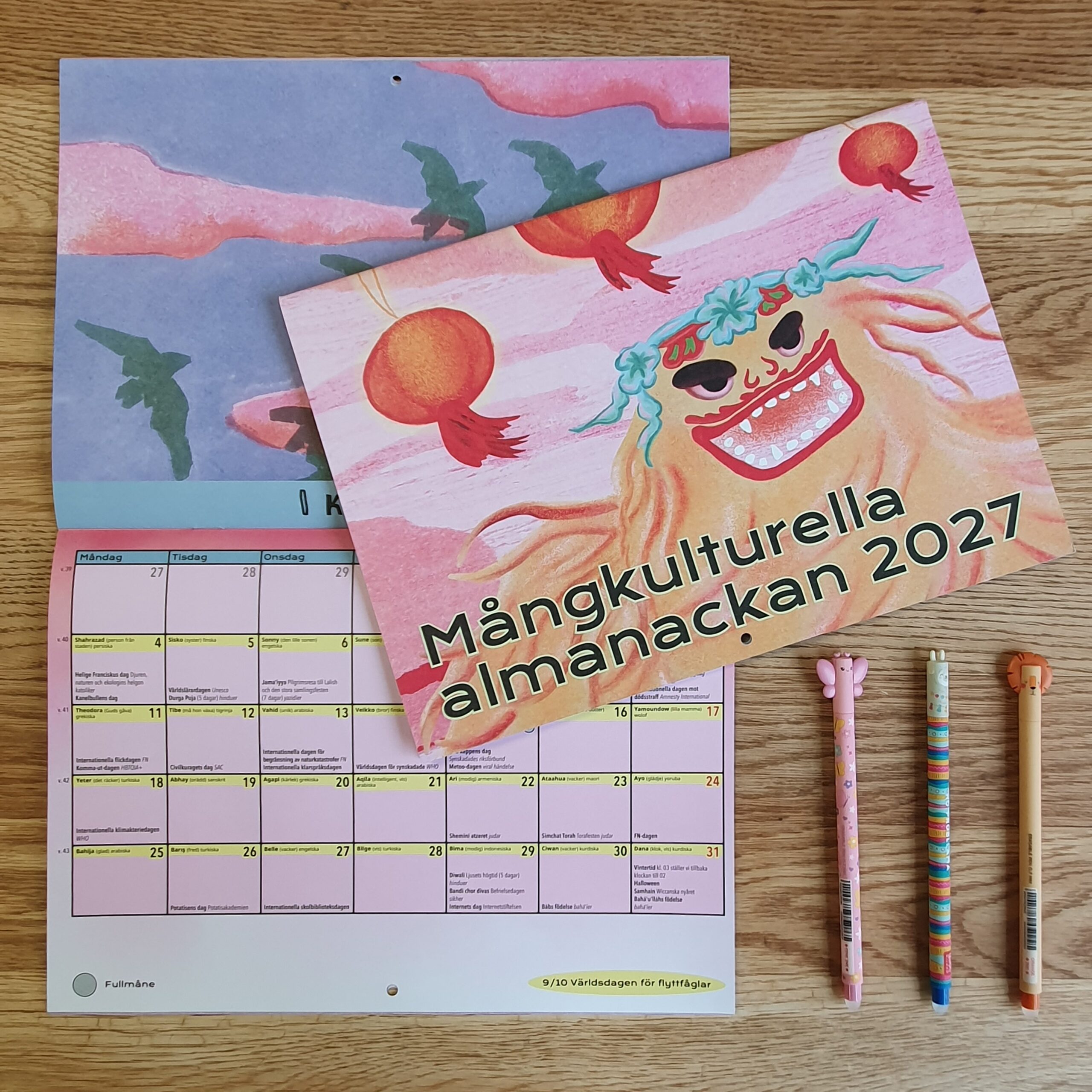 Mångkulturell almanacka 2027